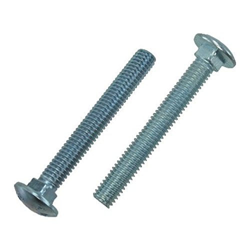1/4"-20 X 7 Zinc Plated Square Neck Grade 2 Carriage Bolts (Pack of 12)