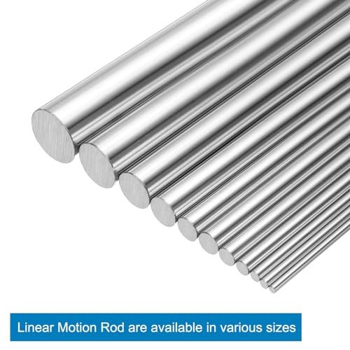 uxcell Linear Motion Rod Shaft Guide 20mm x 300mm (0.787" x 11.8") - size: 20mm x 300mm
