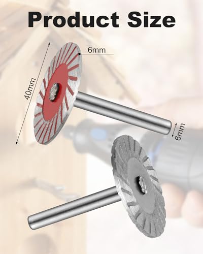 10Pcs Stone Carving 40mm Blades Tools