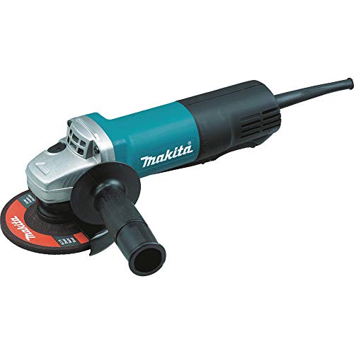 Makita 9557PB-R 4-1/2 in. Paddle Switch AC/DC Angle Grinder (Renewed)