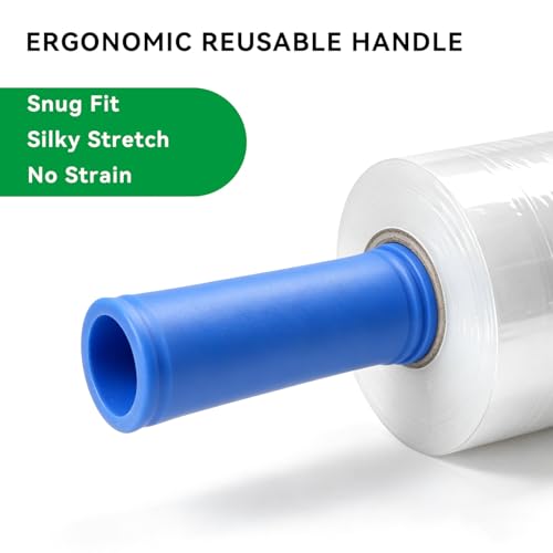 Plastic Shrink Wrap Roll for Moving, 5" x 1200' -12 Rolls - size: 5 inch 1200ft