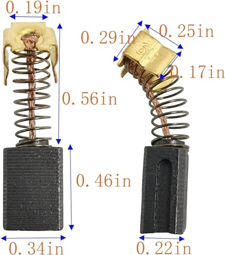 CB407 Motor Carbon Brushes replacement Set 91962-4 191927-6 195007-0