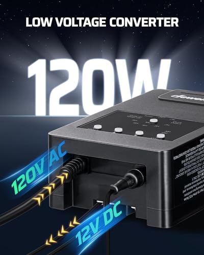 DEWENWILS 120W Low Voltage Transformer with Photocell Sensor & Timer - style: 120W