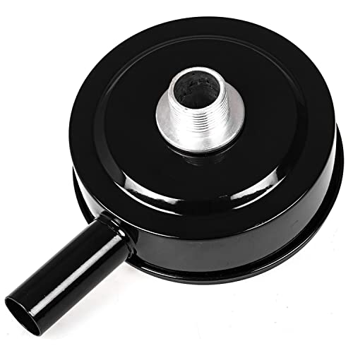 1" NPT Air Compressor Intake Filter Silencer Metal Housing and Element