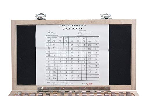 Accusize Steel Gage Block Set, Grade AS-2, 81 Pc, P900-S583 - style: Grade AS-2