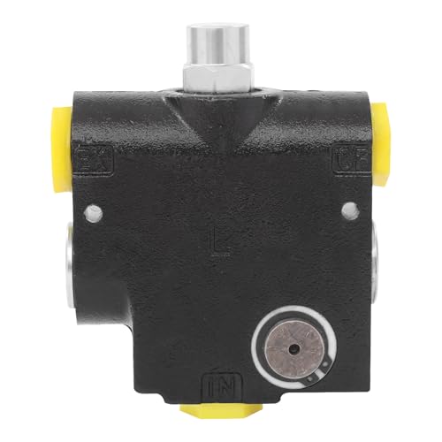 Hydraulic Adjustable Variable Flow Control Valve 0-30 GPM Hydraulic Directional Control Valve suitable for small tractors light-loading machines 3/4” NPT Port Size LKF-114