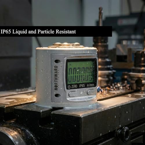 Accusize IP65 Digital Magnetic Height Presetter, 2 x 0.00005 in
