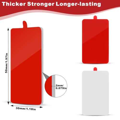 Double Sided Adhesive Pad Heavy Duty, 8 PCS 1.97"x1.18"x0.079"