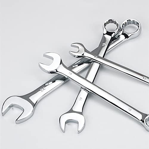 FLZOSPER 17mm Metric Wrench,12-Point Box End Head Combination Wrench Spanner