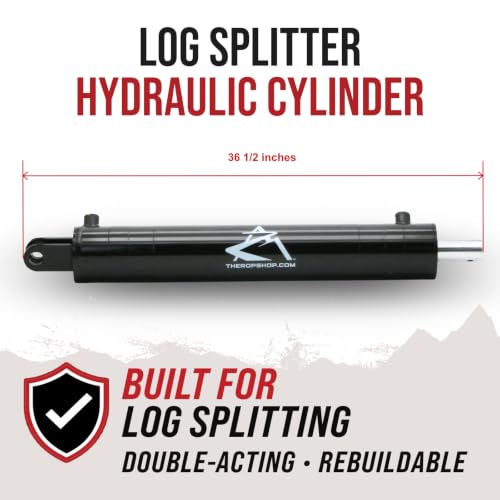 The ROP Shop Universal Hydraulic Cylinder, 4" Bore x 24" Stroke for 22-25 Ton Log Splitters
