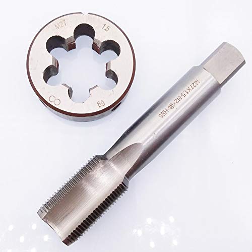 HSS M27 x 1.5mm Tap and M27 x 1.5mm Die Metric Thread Right Hand