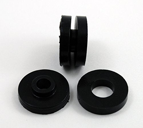 Isolate It!: Sorbothane Vibration Isolation Bushing 50 Duro (.28" ID - 1" OD - .31" Deep) - 12 Pack