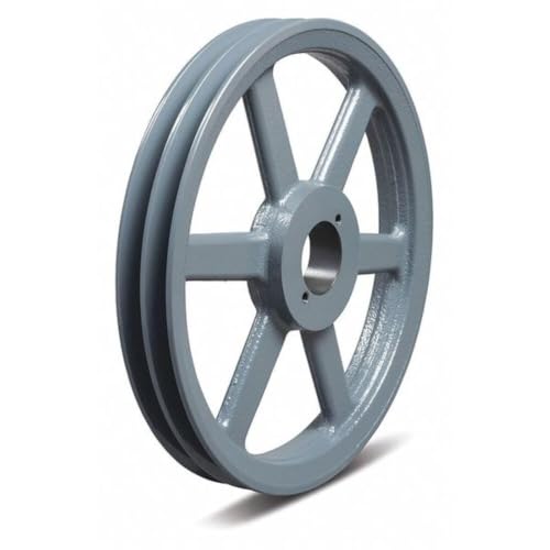 TB Woods 2AK94 FHP QT Bushed V-Belt Sheave, A Belt Section, 2 Grooves, QT Bushing required, Cast Iron, 9.25" OD, 2710 max rpm - size: 2710 max rpm