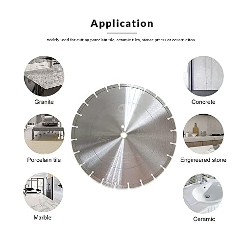 12 Inch General Purpose Segmented Diamond Saw Blade - size: 12" TSS