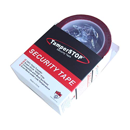 1 Roll 50mm x 50m 100% Total Transfer Tamper Evident Security Seal Tape