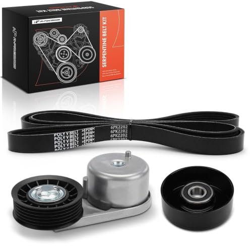 A-Premium Engine Serpentine Belt Drive Kit Compatible with Ford, Mazda 4.0L