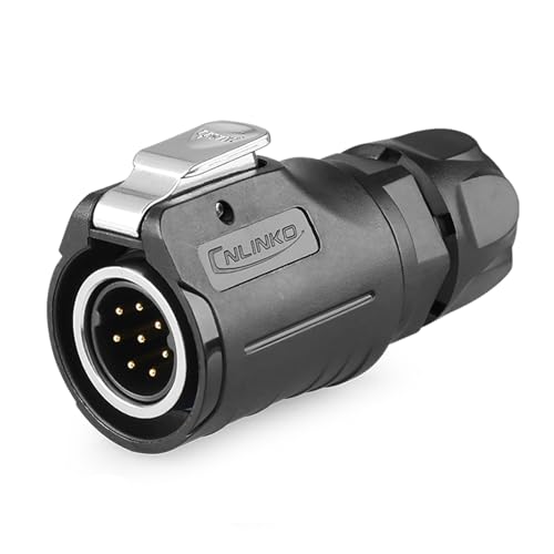 CNLINKO LP-16 8 PIN Industrial Waterproof Connector - style: 8 Pin