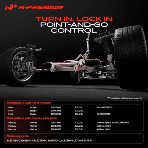 A-Premium Electronic Power Steering Rack and Pinion with Inner Tie Rods - style: Rack & Pinion