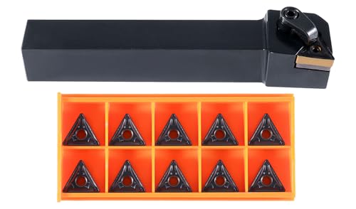 Accusize Indexable Tool Holder, 3/4" x 5", LH, 2312-6008INS - size: 3/4" x 5", Left Hand, add'l 10 Inserts