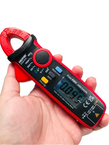 TECPEL DCM-210 2000 Counts True RMS AC/DC clamp Meter