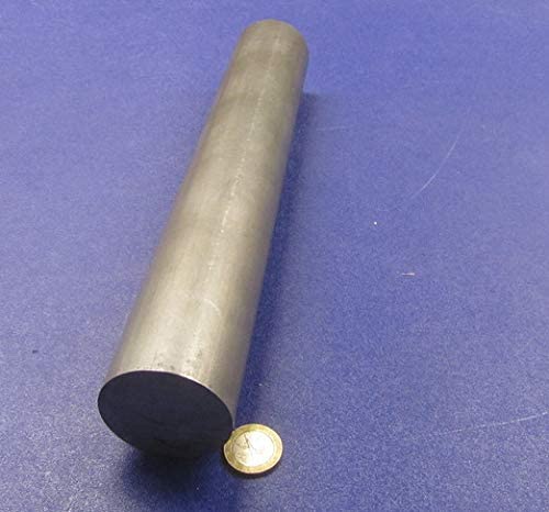 1215 Carbon Steel Round Rod 2.00" Diameter x 1 Foot Length 1 Piece
