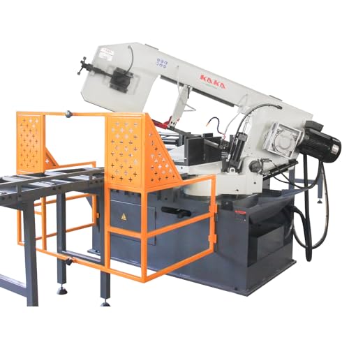 Automatic Band Saw, 18 x 9.8 in, KAKA INDUSTRIAL BS-1810G - style: 18"x9.8" PLC control Horizontal Band Saw