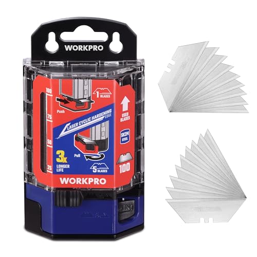 WORKPRO Utility Knife Blades 100-Pack - style: Standard