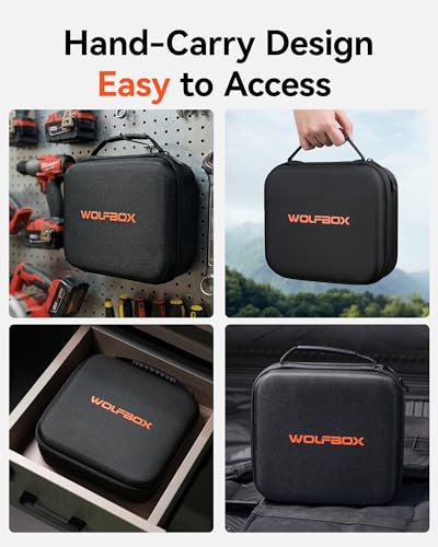 WOLFBOX MF50 Hard Carrying Case, Case Only, Device Not Included, Shockproof - size: SB50-MF50