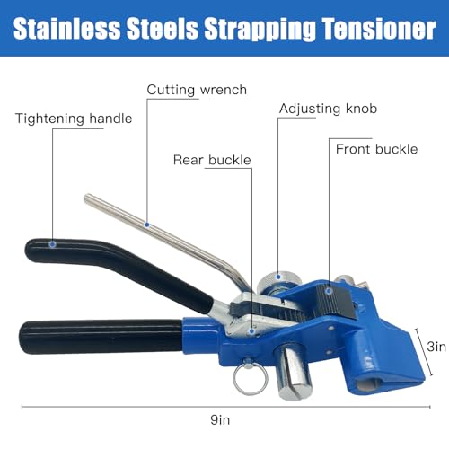 Banding Strapping Kit, 304 Stainless Steel Cable Tie Banding Tools
