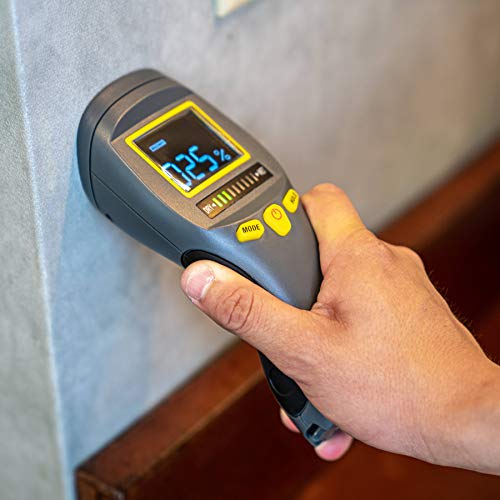 General Tools MM8 Pinless Moisture Meter for Wood, Walls & Mold Detection - size: MM8