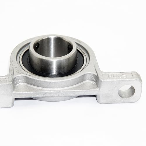 2pcs KP005 25mm Zinc Alloy Inner Ball Mounted Pillow Block Insert Bearing