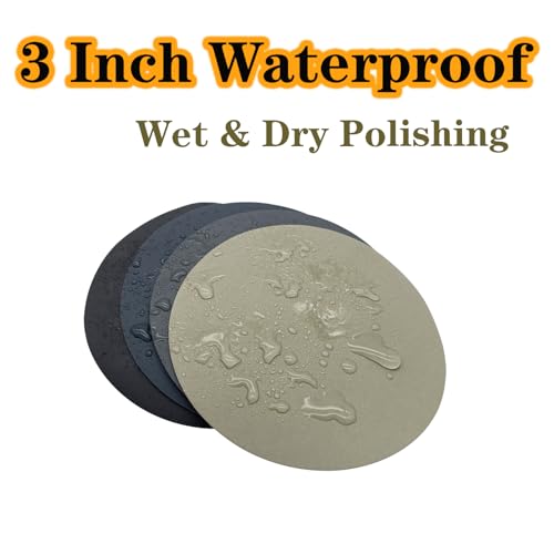 3 Inch Sanding Discs, 50pcs Premium 7000 Grit Silicon Carbide Sandpaper - style: Grit 7000