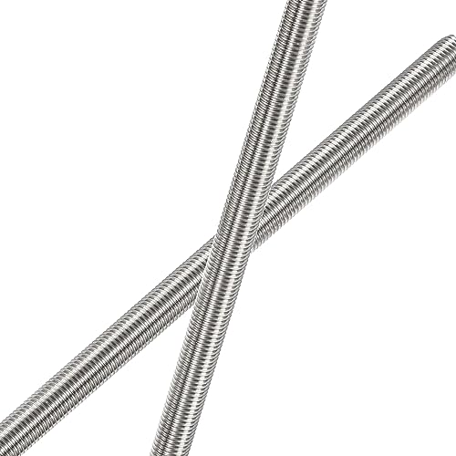 M10 x 250mm Fully Threaded Rod & Studs, 304 Stainless Steel Right Hand Threads Rods, M10-1.5 Thread Pitch for Anchor Bolts, Clamps, Hangers and U-Bolts 2 Pack - size: M10 (2pcs)