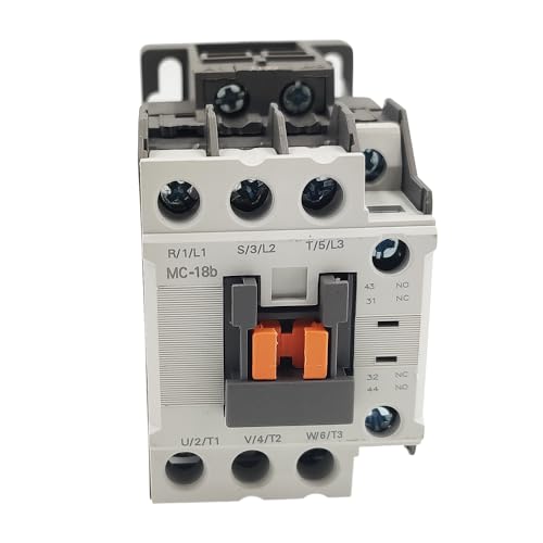 MC-18b 120V AC contactor 3P 18A 1NO1NC DIN Rail UL CE Listed