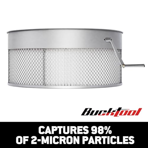 BUCKTOOL 2-Micron Dust Filter, Canister Filter Kit for DC30CW and DC30A - size: DC30A&DC30CW