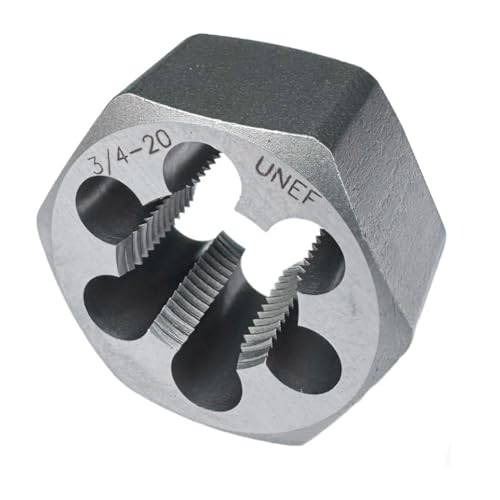 UNEF Hex Right Hand Rethreading Die 3/4"-20 - size: 3/4"-20