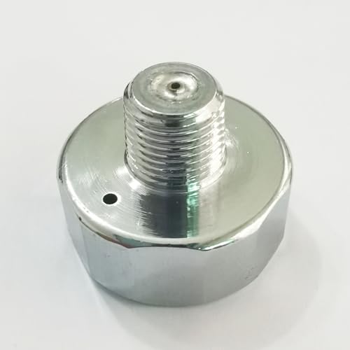 1 inch Pressure Gauge Mini Micro Manometre 1/8NPT for Paintball PCP Airsoft Mountaineering Diving 1500psi, 2000psi, 3000psi, 5000psi, 6000psi (1/8NPT-6000psi) - size: 1/8NPT-6000psi