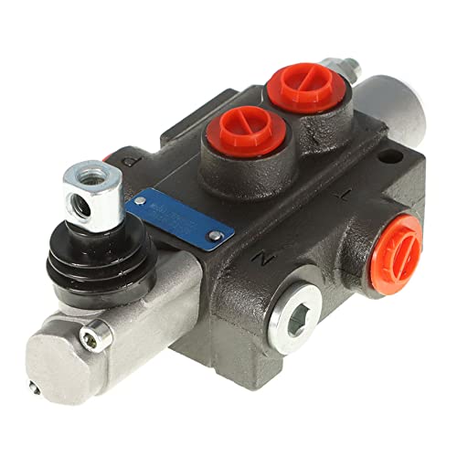 findmall 11GPM Double Acting Valve Hydraulic Directional Control Valve 1 Spool BSPP Ports Max 3600PSI - size: 11Gpm BSPP