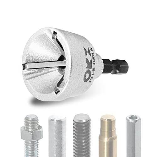 ORXPLUS Tools HSS Blade External Deburring Chamfer Tool 1/8"-3/4" (3-19mm) - size: Deburring Drill Bit 3mm-19mm / Sliver