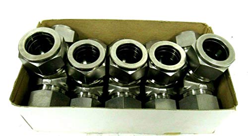 SWAGELOK SS-600-3 3/8" Tube OD, Stainless Steel, Tube Fitting, Union TEE