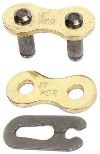 JT Chain JTC428HDRSL (428 Series) Black Steel Non O-Ring Clip Type Connecting Link - size: 1-Link Connecting Link