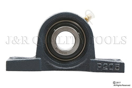 (2 Pc) 7/8" Pillow Block Bearing with Housing UCP205-14 Solid Base P205