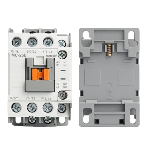 BAOMAIN 3-Pole Magnetic Contactor,40A Ith 220V AC Coil,UL Certified MC-25b