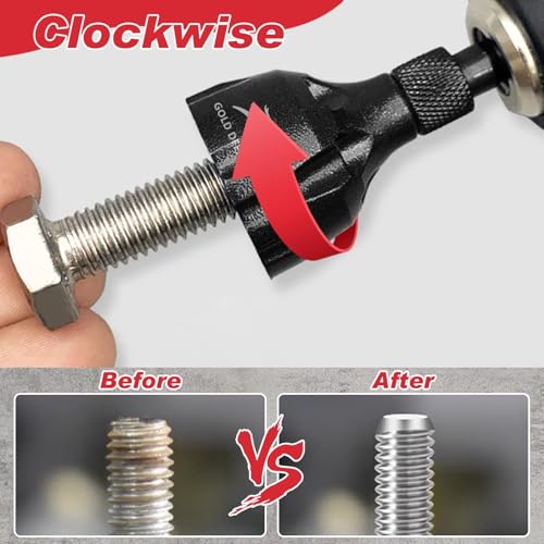 Heavy-Duty Deburring Chamfer Tool with Sharp Tungsten Carbide Blades Fast Hex Shank Deburr Drill Bit External Burr Removal for Metal Rod Bolt Pipe 3D Printing PVC in 1/8" to 3/4" Diameter - size: 1/8" to 3/4"