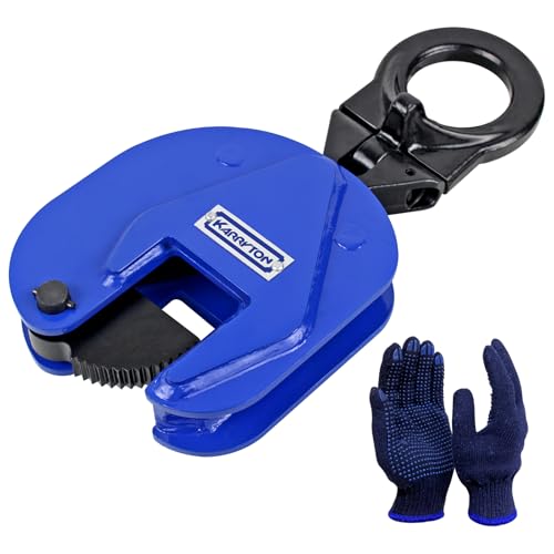 2Ton/4400LB Vertical Lifting Plate Clamp, Jaw Opening 1.3IN - style: 2 Ton