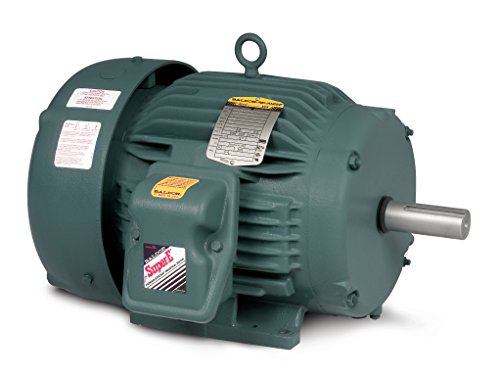 BALDOR ECP2333T-4 Three Phase, Totally Enclosed, Foot Mounted, Severe Duty Motor, 15 hp, 1765 RPM, 3PH, 60 Hz, 254T, 0944M, TEFC, F1, 460Volts, 460V, Steel