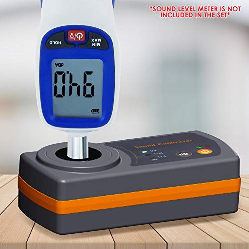 Decibel Meter Calibrator 94dB & 104dB & 114dB Calibrator with Three Calibration Level