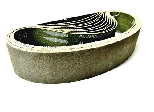6" x 1-1/2" Abrasive Sanding Belt Aluminum Oxide 150 Grit for Expanding Drum Sander Set of 10 Belts