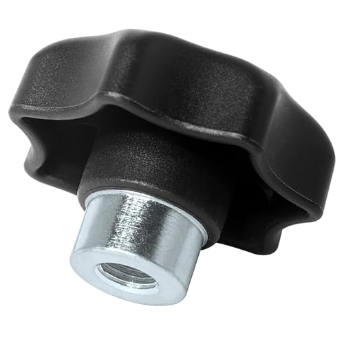 L-Track Fastening Knob, 3/8"-24UNF Thread, 6 Pack