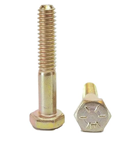 Chenango Supply 1/4-20 x 1-1/2" Grade 8 Hex Head Bolts - size: 1/4-20x1-1/2 50pcs